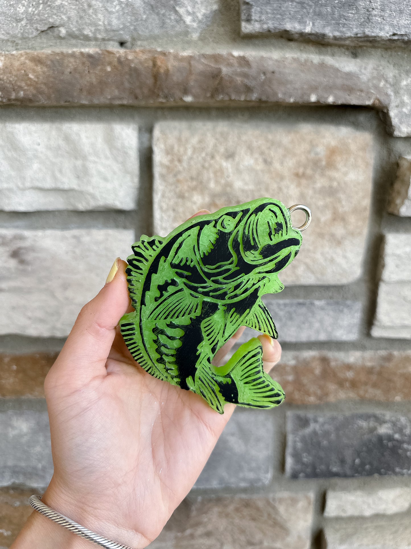 Green Bass Fish