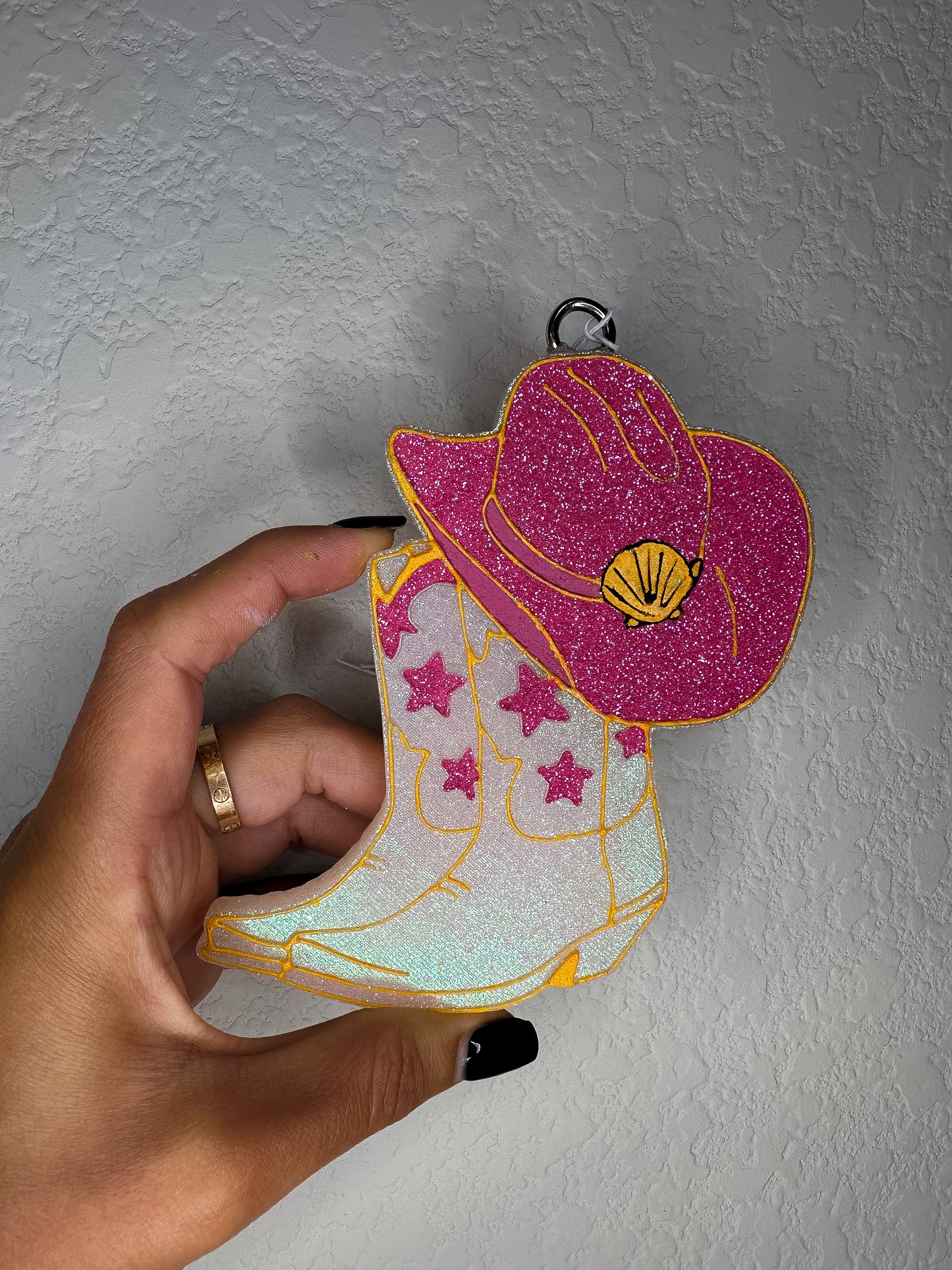 Seashell Cowgirl Hat w/ Boots