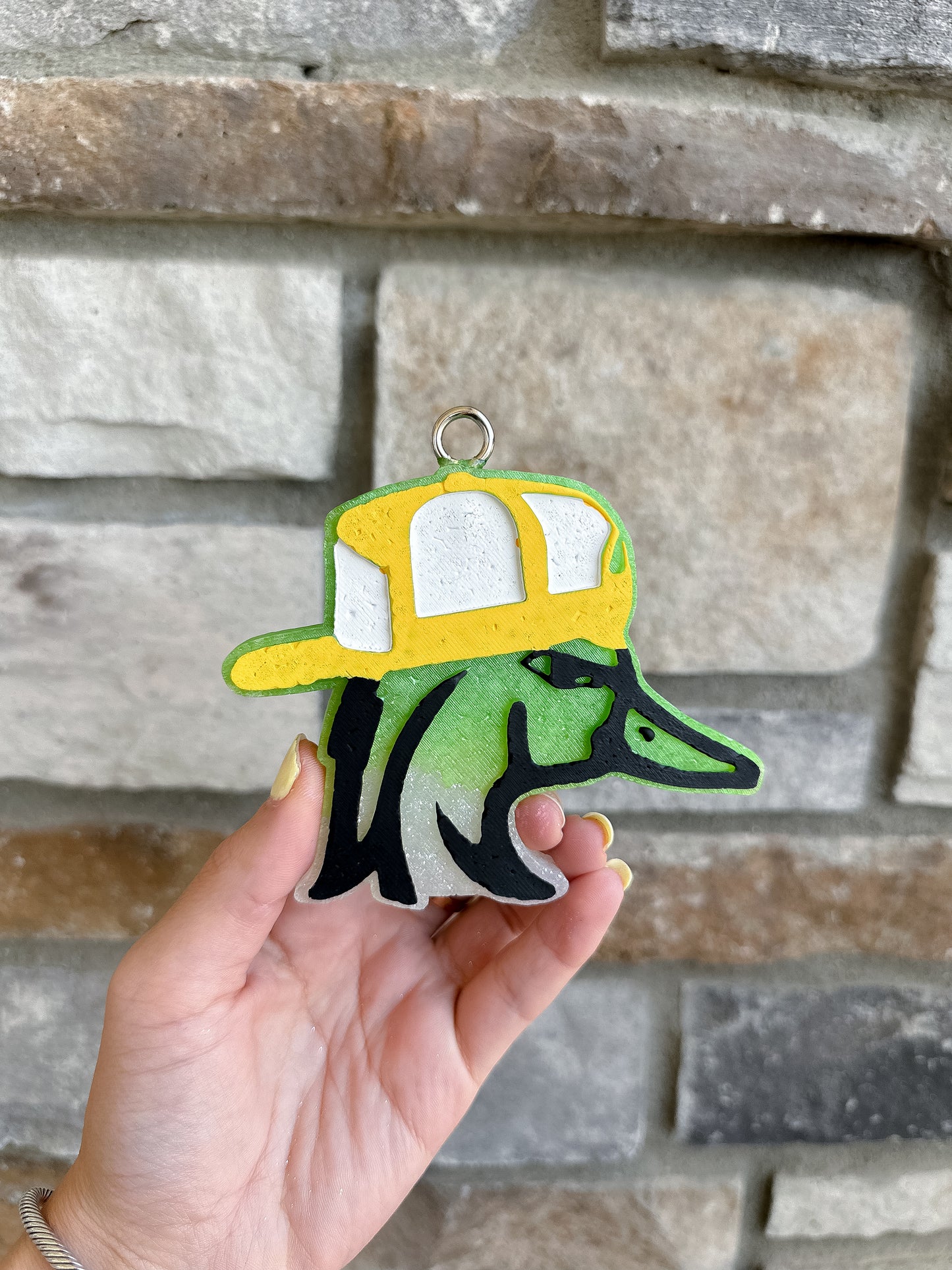 Cool Duck with Yellow Hat