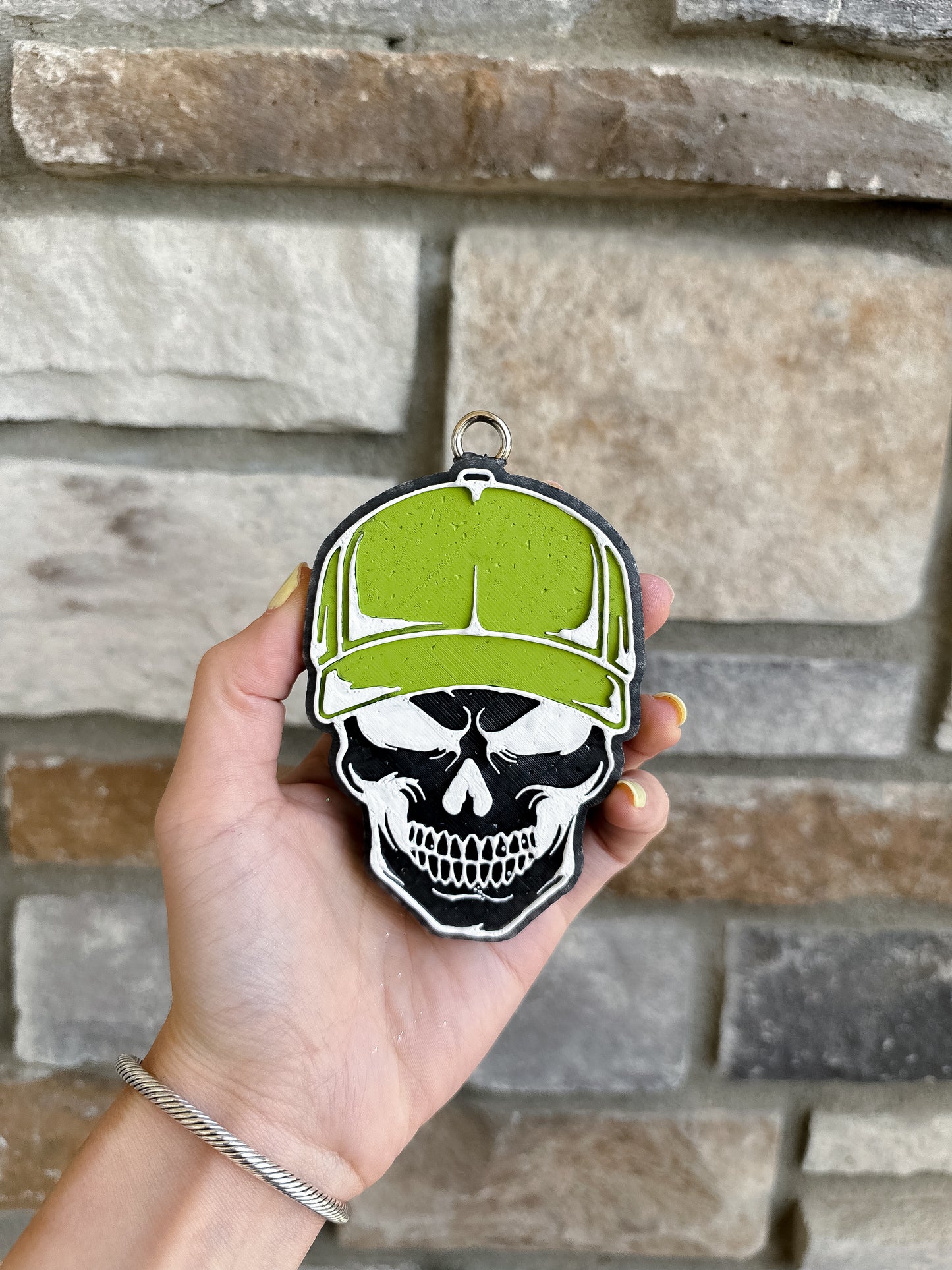 Green/Black Skull