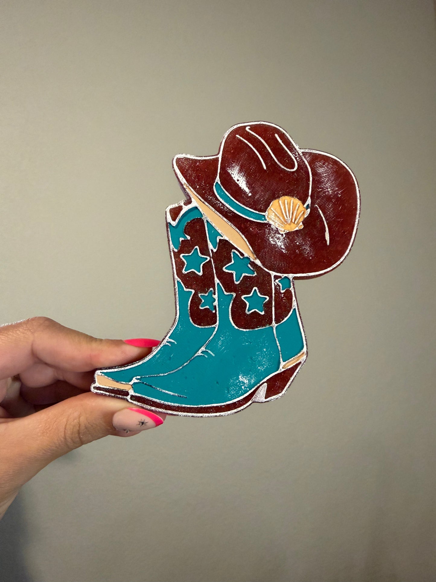 Shell Cowgirl boots