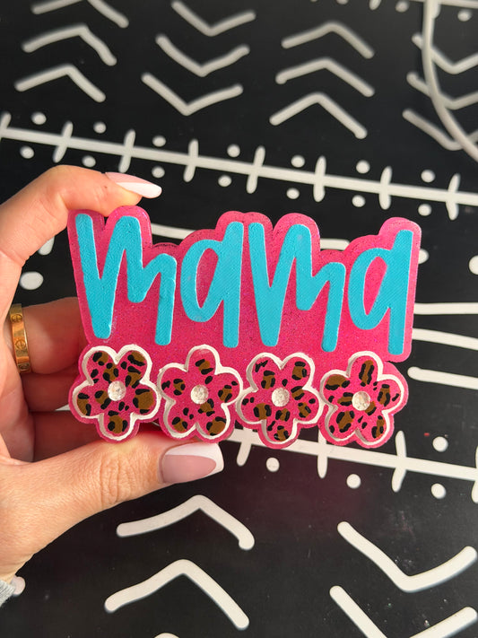 Cheetah Floral Mama