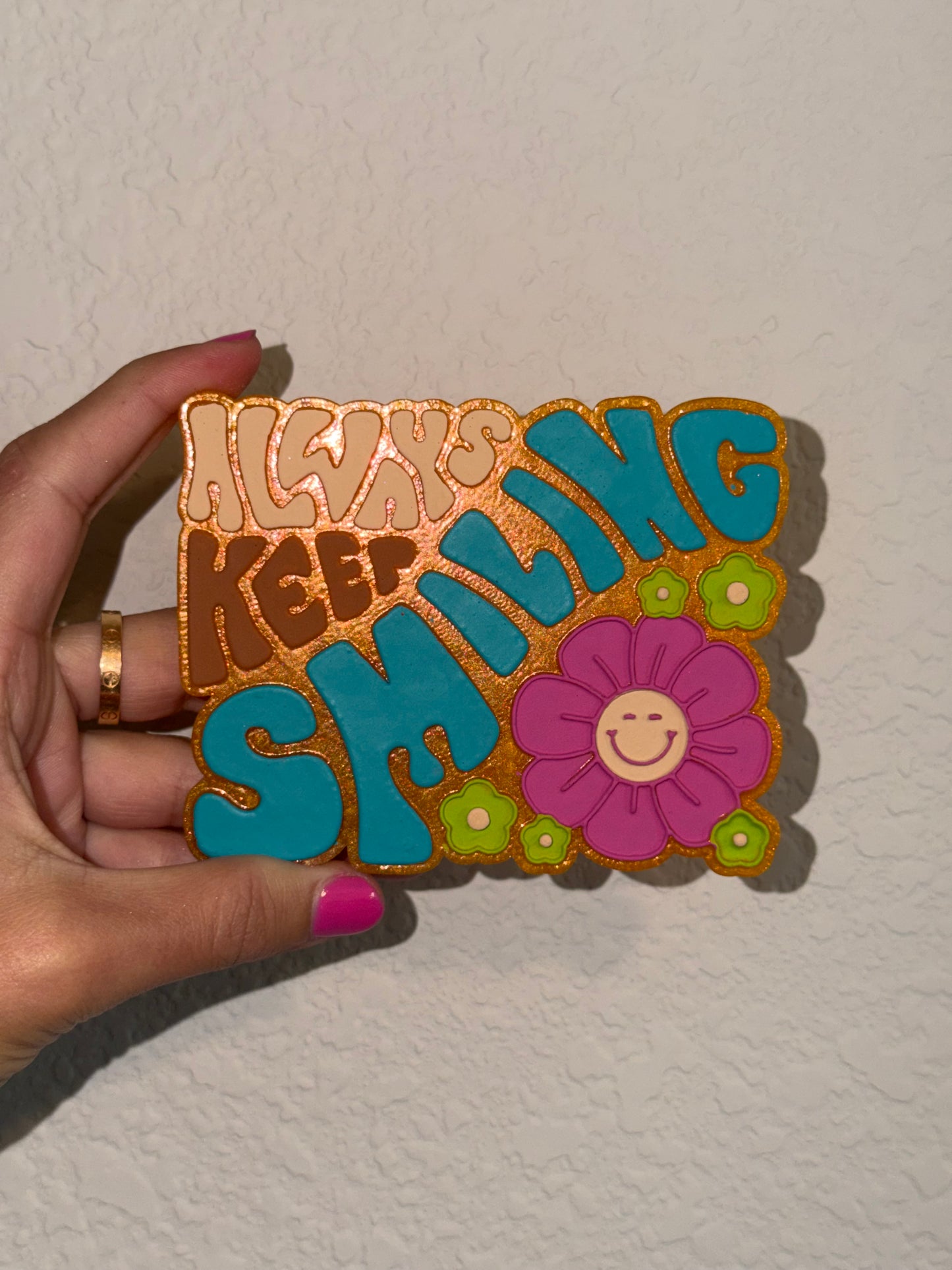 Fall “always keep smiling”