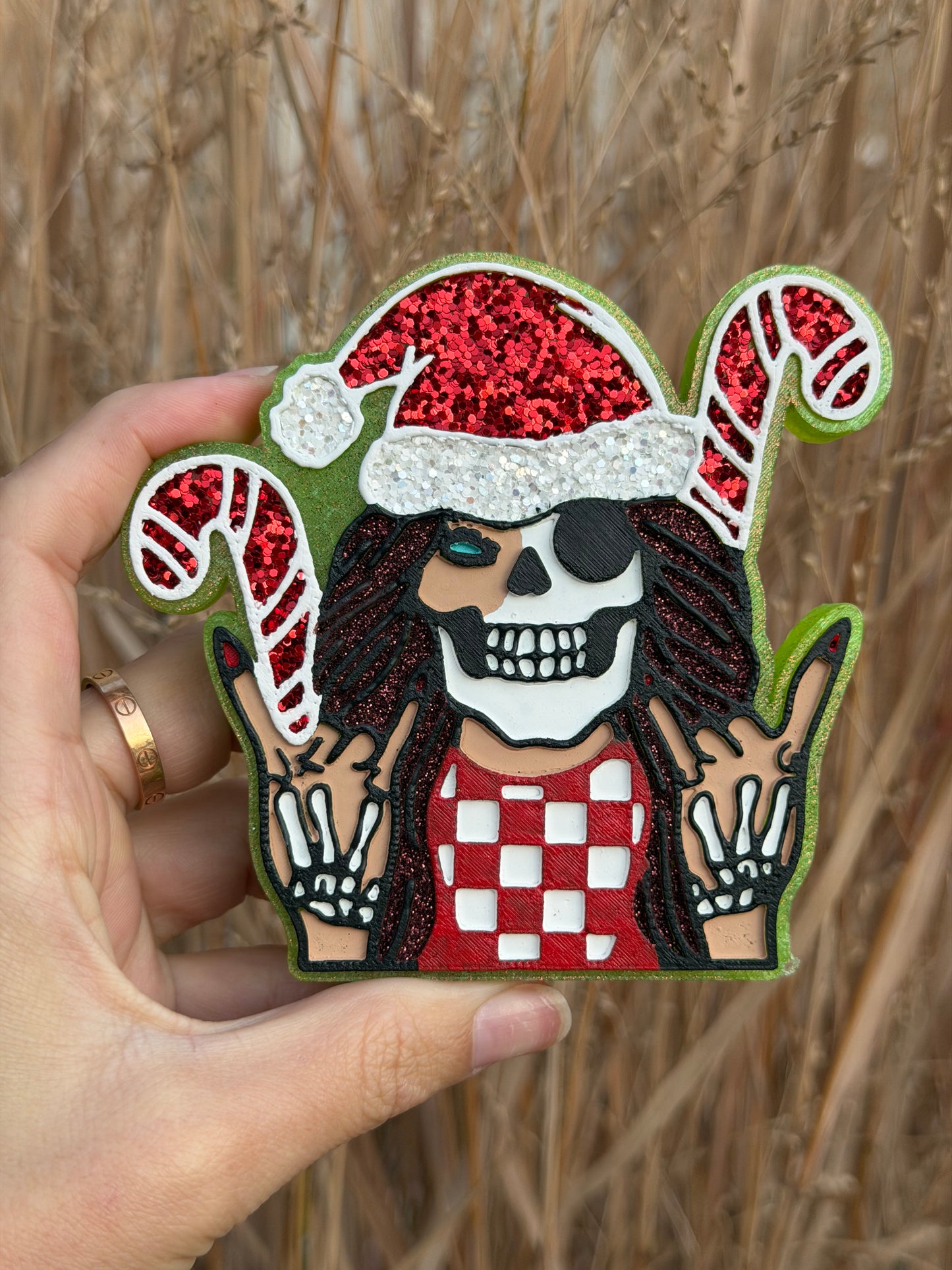 Christmas Skelly Girl
